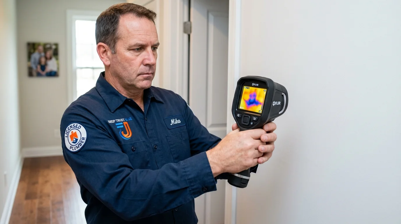 Thermal imaging leak detection by Johns Plumbing LLC in Watonga